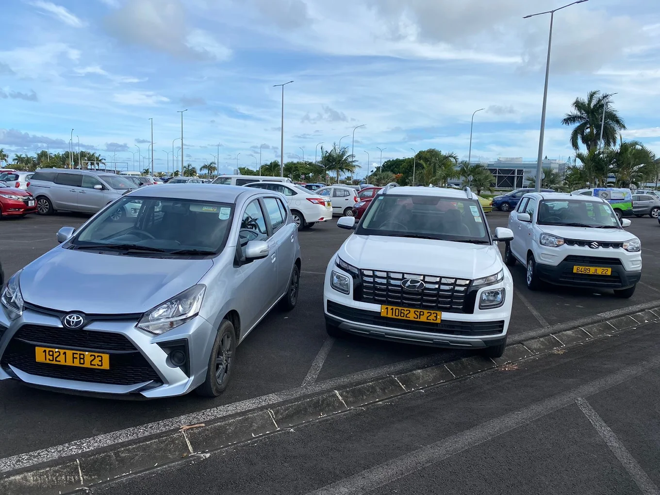 Zenia Car Rental fleet